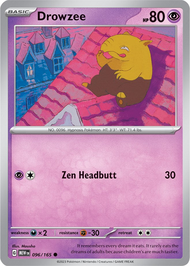 Drowzee (096/165) [Scarlet & Violet: 151] | Event Horizon Hobbies CA