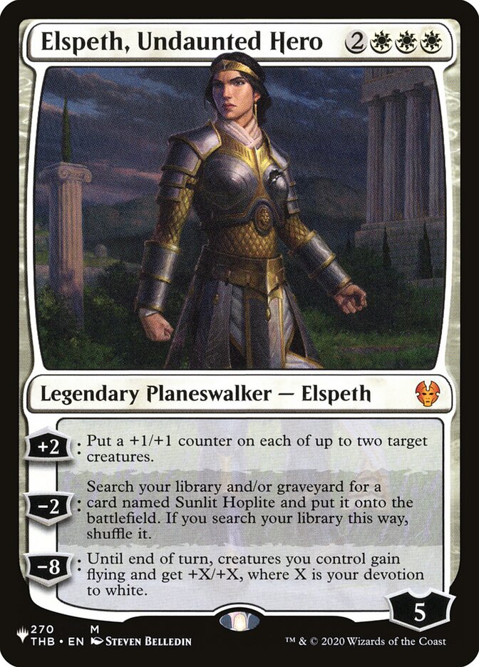 Elspeth, Undaunted Hero [The List] | Event Horizon Hobbies CA