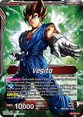 Vegito // Fusion Warrior Super Saiyan Vegito (Championship 2023 Golden Card Vol.3) (BT2-001) [Tournament Promotion Cards] | Event Horizon Hobbies CA