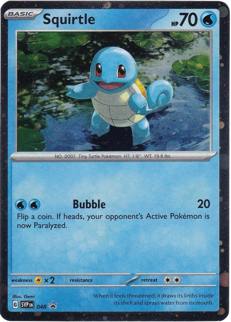 Squirtle (048) (Cosmos Holo) [Scarlet & Violet: Black Star Promos] | Event Horizon Hobbies CA