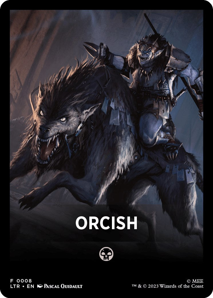 Orcish Theme Card [The Lord of the Rings: Tales of Middle-Earth] | Event Horizon Hobbies CA