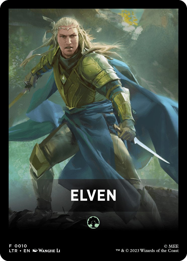 Elven Theme Card [The Lord of the Rings: Tales of Middle-Earth] | Event Horizon Hobbies CA