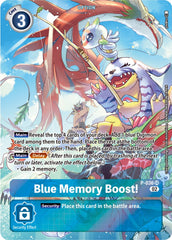 Blue Memory Boost! [P-036] (Digimon Adventure Box 2) [Promotional Cards] | Event Horizon Hobbies CA