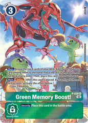 Green Memory Boost! [P-038] (Digimon Adventure Box 2) [Promotional Cards] | Event Horizon Hobbies CA