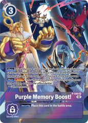 Purple Memory Boost! [P-040] (Digimon Adventure Box 2) [Promotional Cards] | Event Horizon Hobbies CA