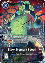 Black Memory Boost! [P-039] (Digimon Adventure Box 2) [Promotional Cards] | Event Horizon Hobbies CA