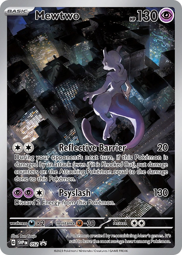 Mewtwo (052) [Scarlet & Violet: Black Star Promos] | Event Horizon Hobbies CA