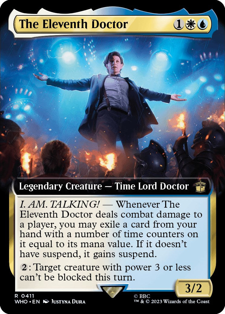 The Eleventh Doctor (Extended Art) [Doctor Who] | Event Horizon Hobbies CA