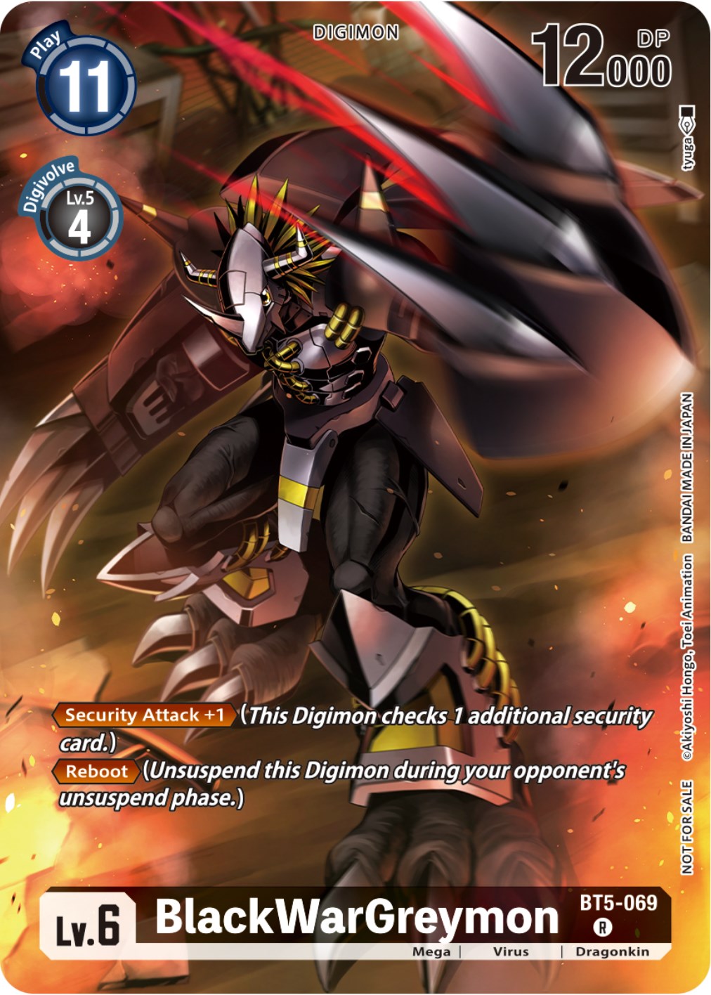 BlackWarGreymon [BT5-069] (Tamer Party Pack -The Beginning-) [Battle of Omni Promos] | Event Horizon Hobbies CA