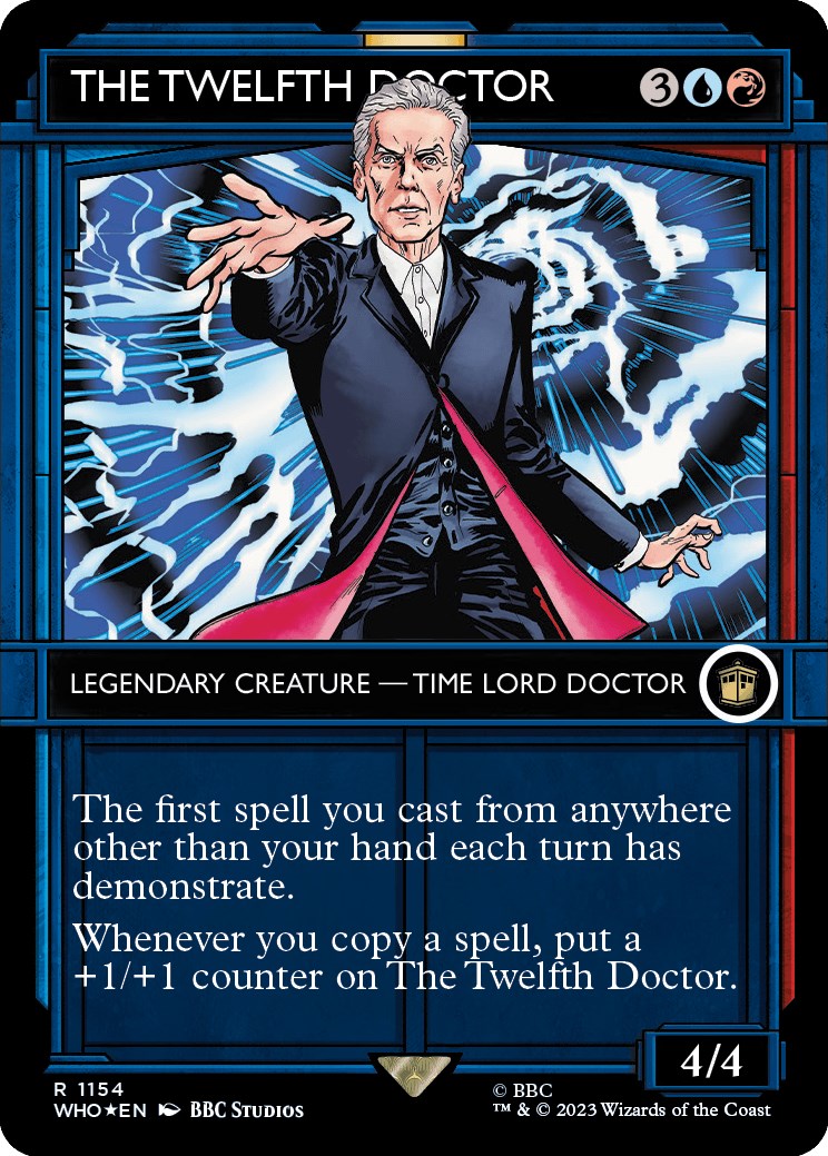 The Twelfth Doctor (Showcase) (Surge Foil) [Doctor Who] | Event Horizon Hobbies CA