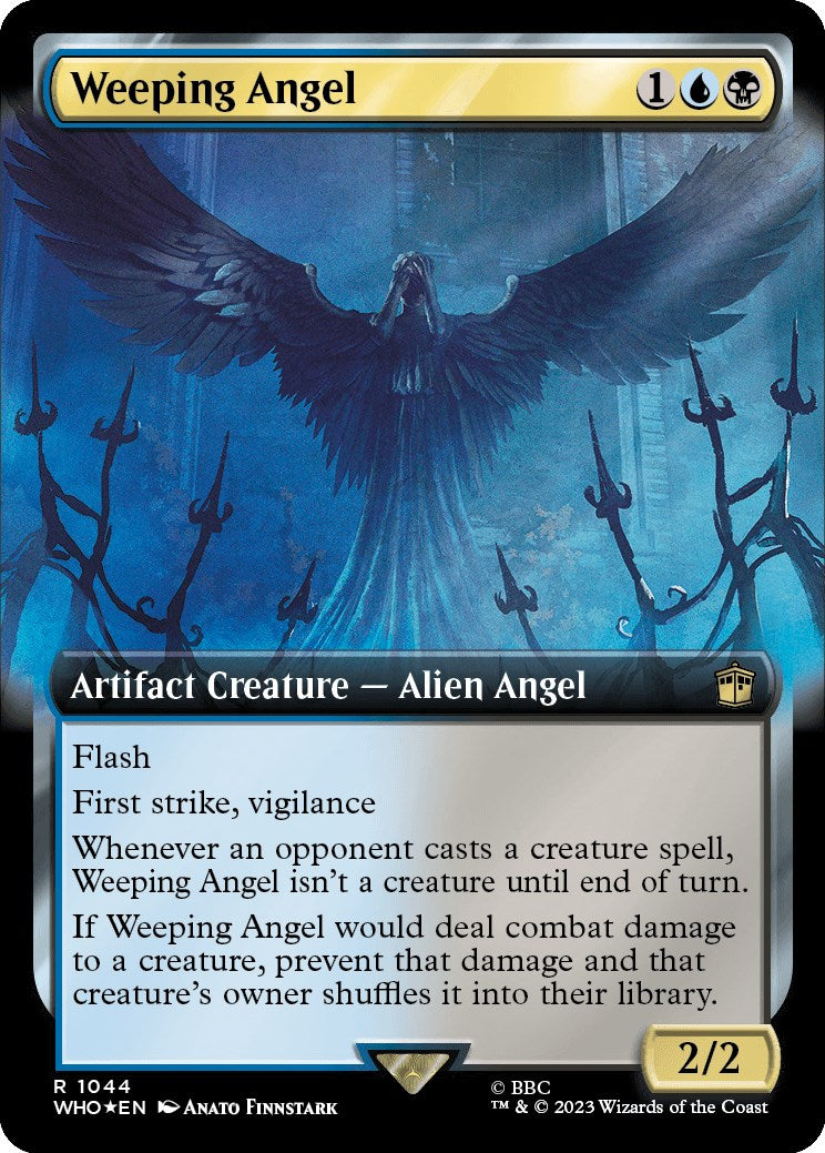 Weeping Angel (Extended Art) (Surge Foil) [Doctor Who] | Event Horizon Hobbies CA