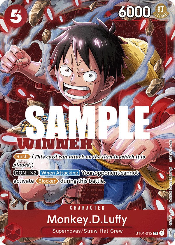 Monkey.D.Luffy (Winner Pack Vol. 5) [One Piece Promotion Cards] | Event Horizon Hobbies CA