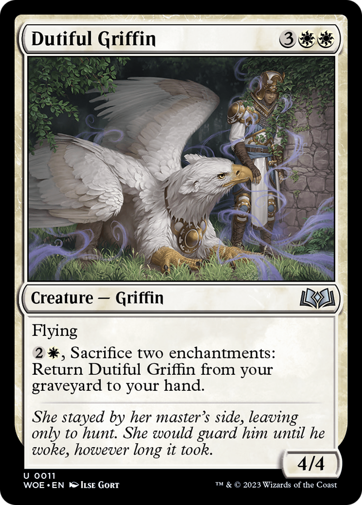 Dutiful Griffin [Wilds of Eldraine] | Event Horizon Hobbies CA