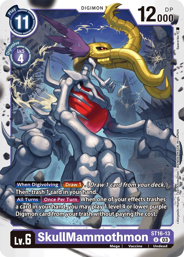 SkullMammothmon [ST16-13] [Starter Deck: Wolf of Friendship] | Event Horizon Hobbies CA