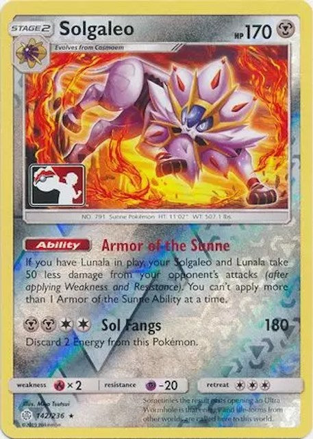 Solgaleo (142/236) [League & Championship Cards] | Event Horizon Hobbies CA