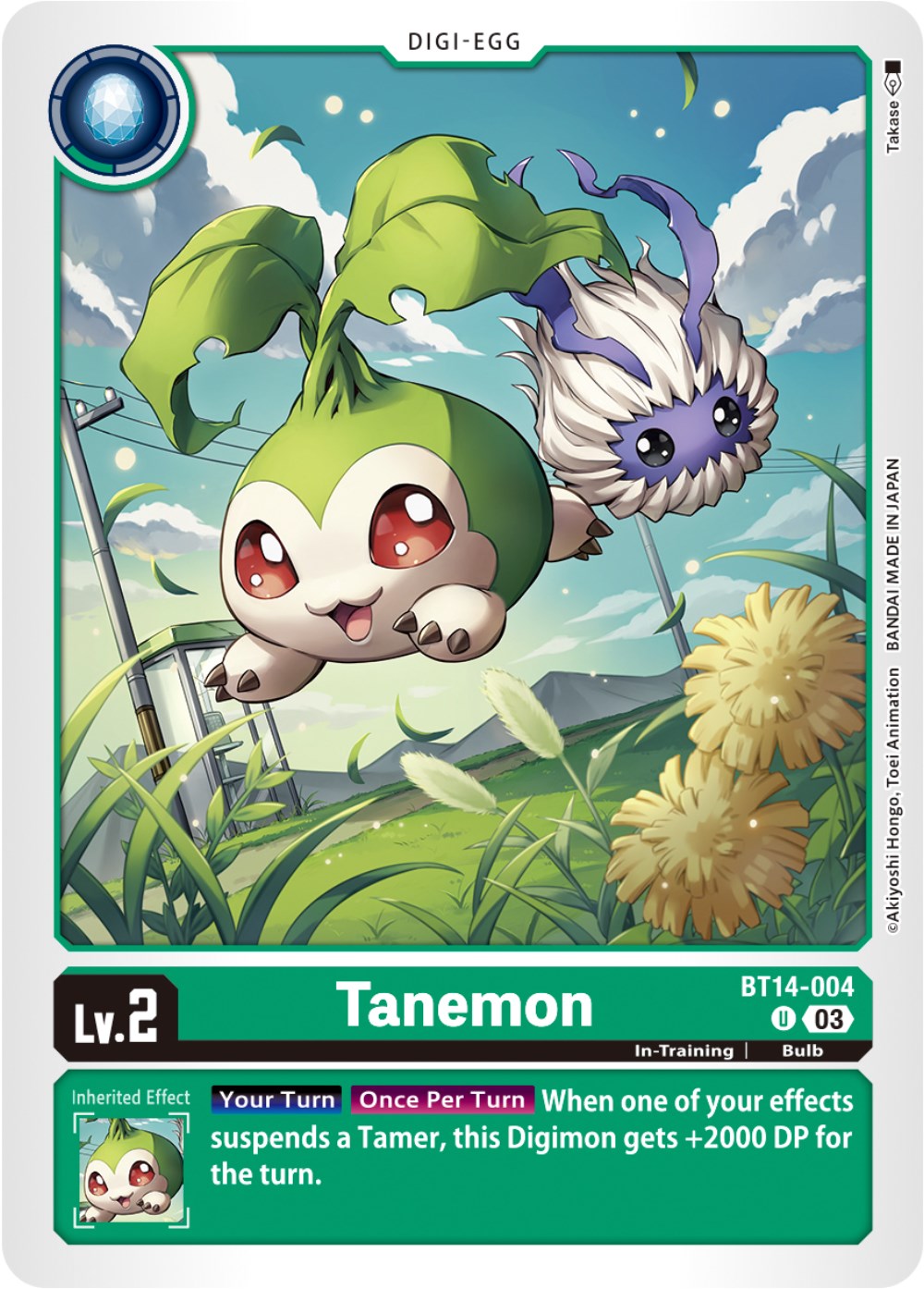 Tanemon [BT14-004] [Blast Ace] | Event Horizon Hobbies CA
