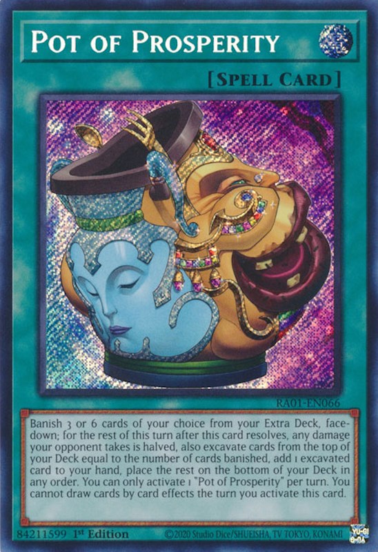 Pot of Prosperity [RA01-EN066] Secret Rare | Event Horizon Hobbies CA