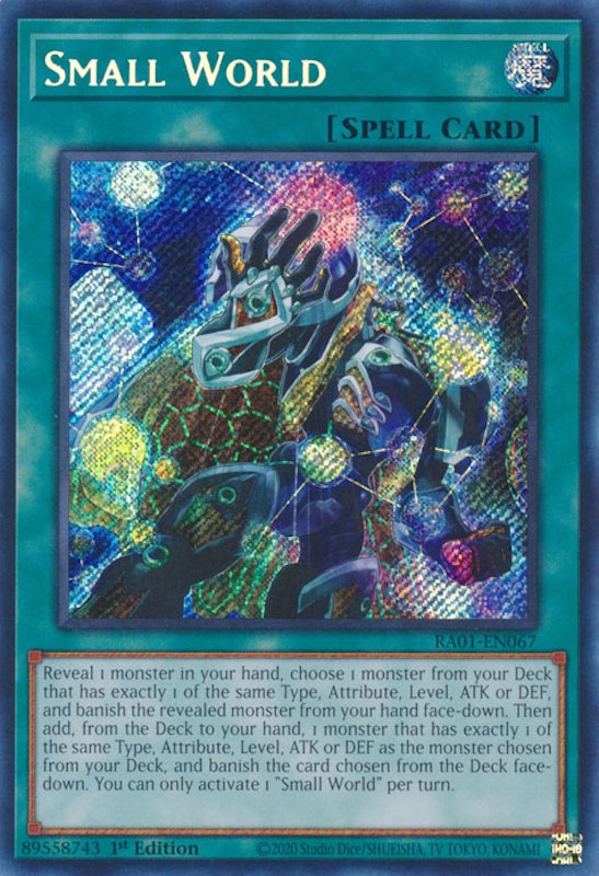 Small World [RA01-EN067] Secret Rare | Event Horizon Hobbies CA