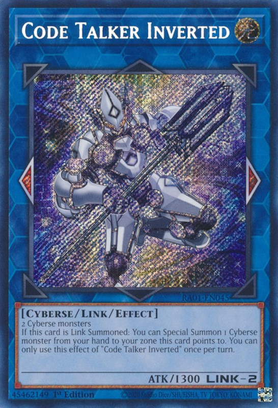 Code Talker Inverted [RA01-EN045] Secret Rare | Event Horizon Hobbies CA