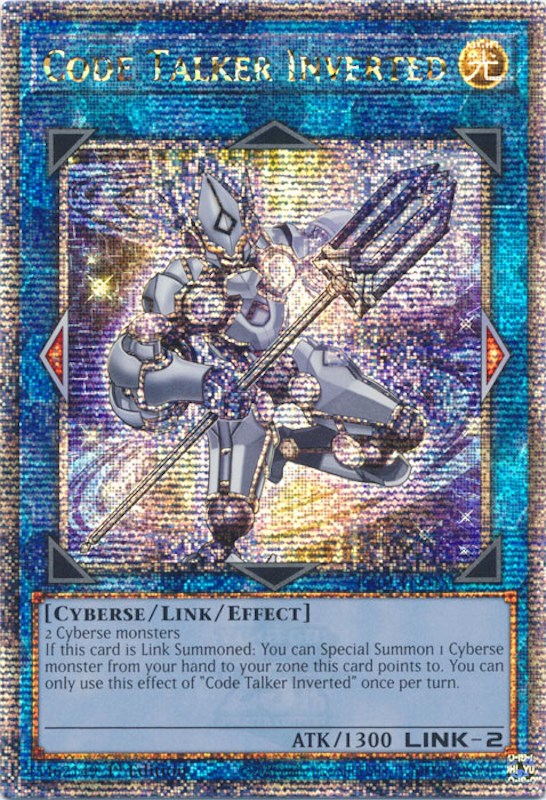 Code Talker Inverted [RA01-EN045] Quarter Century Secret Rare | Event Horizon Hobbies CA