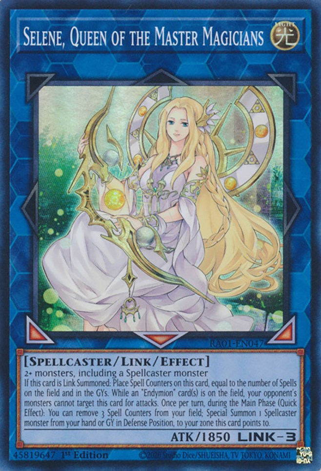 Selene, Queen of the Master Magicians [RA01-EN047] Super Rare | Event Horizon Hobbies CA