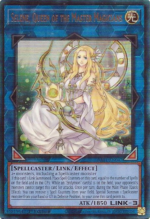 Selene, Queen of the Master Magicians [RA01-EN047] Prismatic Ultimate Rare | Event Horizon Hobbies CA