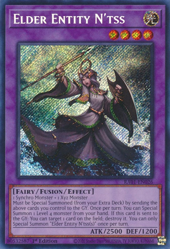 Elder Entity N'tss [RA01-EN026] Secret Rare | Event Horizon Hobbies CA