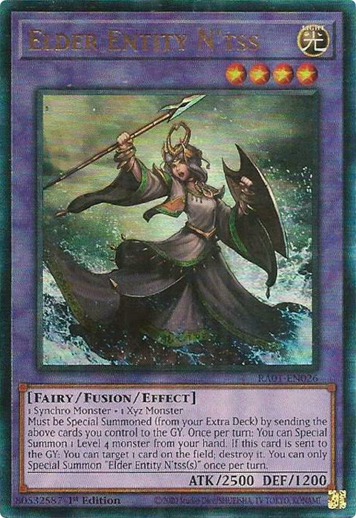 Elder Entity N'tss [RA01-EN026] Prismatic Ultimate Rare | Event Horizon Hobbies CA