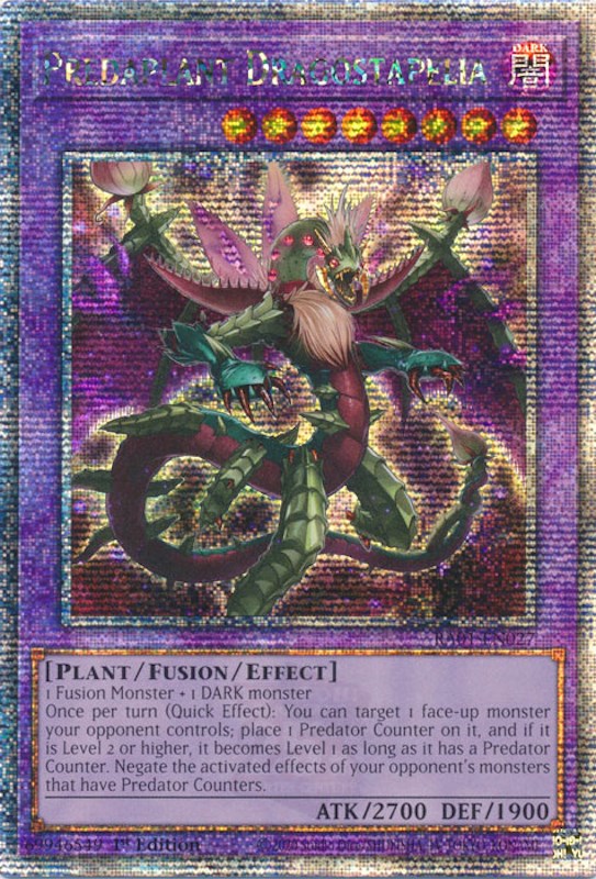 Predaplant Dragostapelia [RA01-EN027] Quarter Century Secret Rare | Event Horizon Hobbies CA