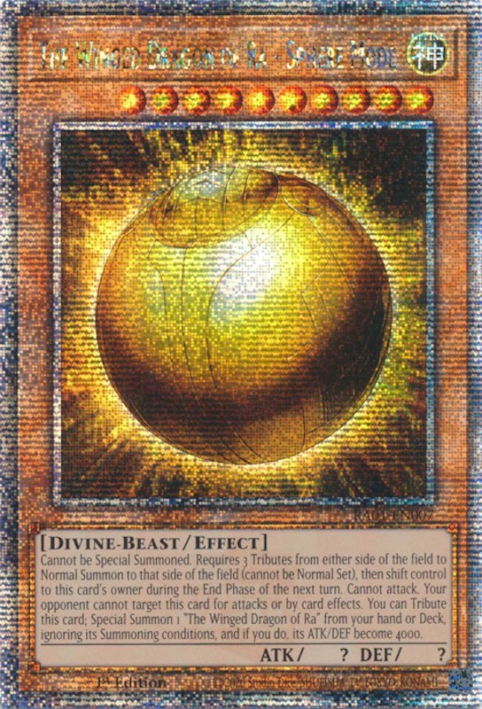 The Winged Dragon of Ra - Sphere Mode [RA01-EN007] Quarter Century Secret Rare | Event Horizon Hobbies CA