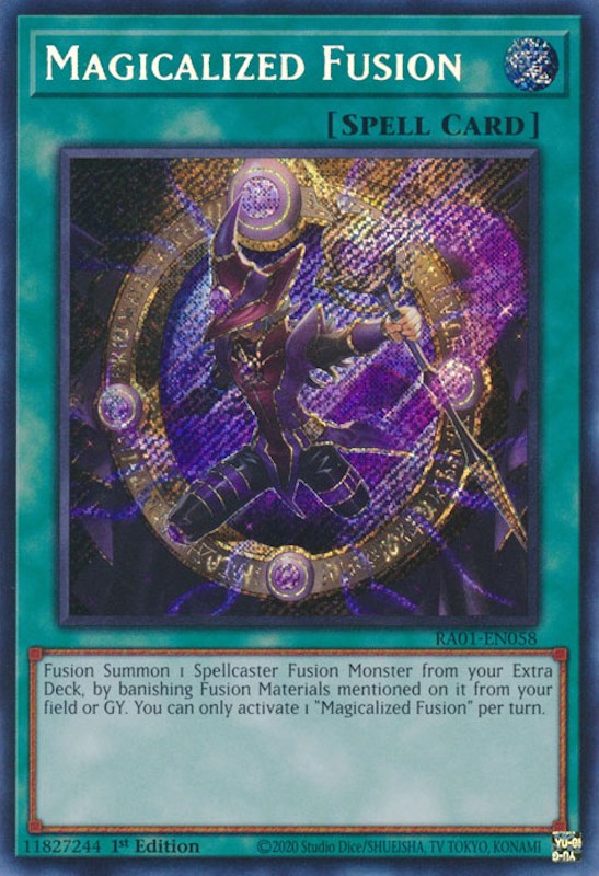 Magicalized Fusion [RA01-EN058] Secret Rare | Event Horizon Hobbies CA