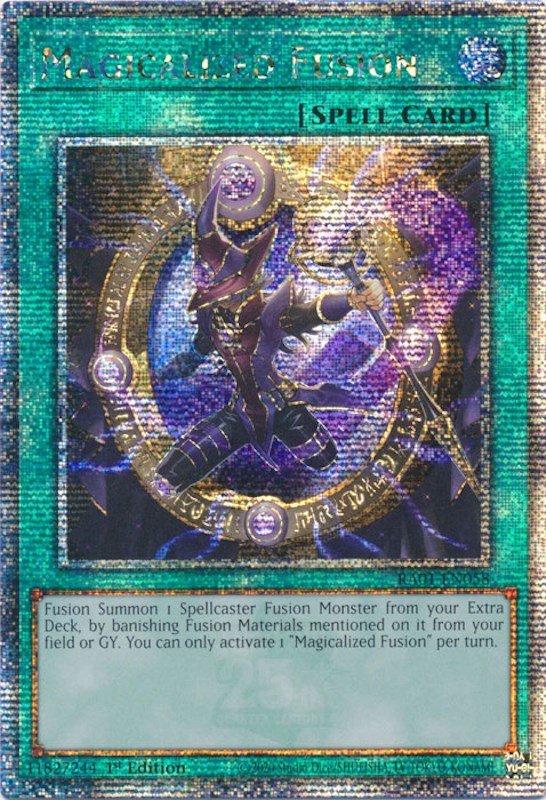 Magicalized Fusion [RA01-EN058] Quarter Century Secret Rare | Event Horizon Hobbies CA