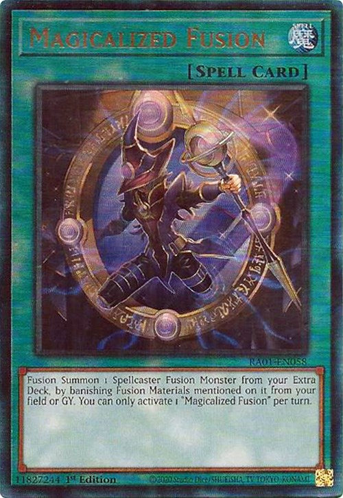 Magicalized Fusion [RA01-EN058] Prismatic Ultimate Rare | Event Horizon Hobbies CA