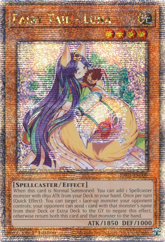 Fairy Tail - Luna [RA01-EN009] Quarter Century Secret Rare | Event Horizon Hobbies CA