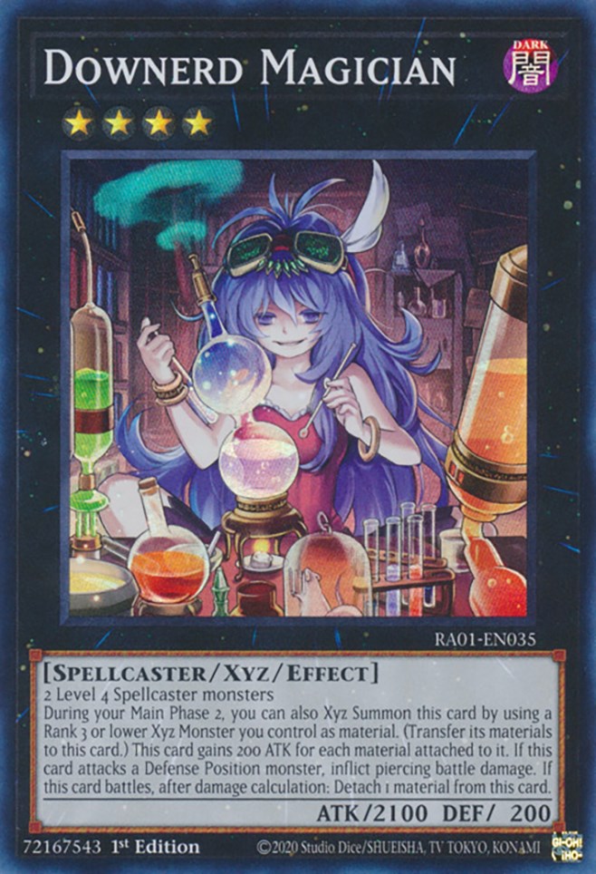 Downerd Magician [RA01-EN035] Super Rare | Event Horizon Hobbies CA