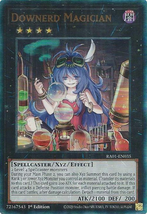 Downerd Magician [RA01-EN035] Prismatic Ultimate Rare | Event Horizon Hobbies CA