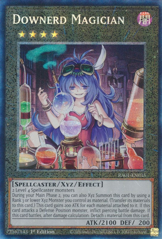 Downerd Magician [RA01-EN035] Prismatic Collector's Rare | Event Horizon Hobbies CA