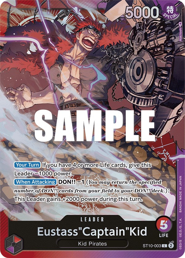 Eustass"Captain"Kid [Ultra Deck - The Three Captains] | Event Horizon Hobbies CA