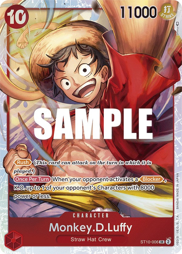 Monkey.D.Luffy [Ultra Deck - The Three Captains] | Event Horizon Hobbies CA