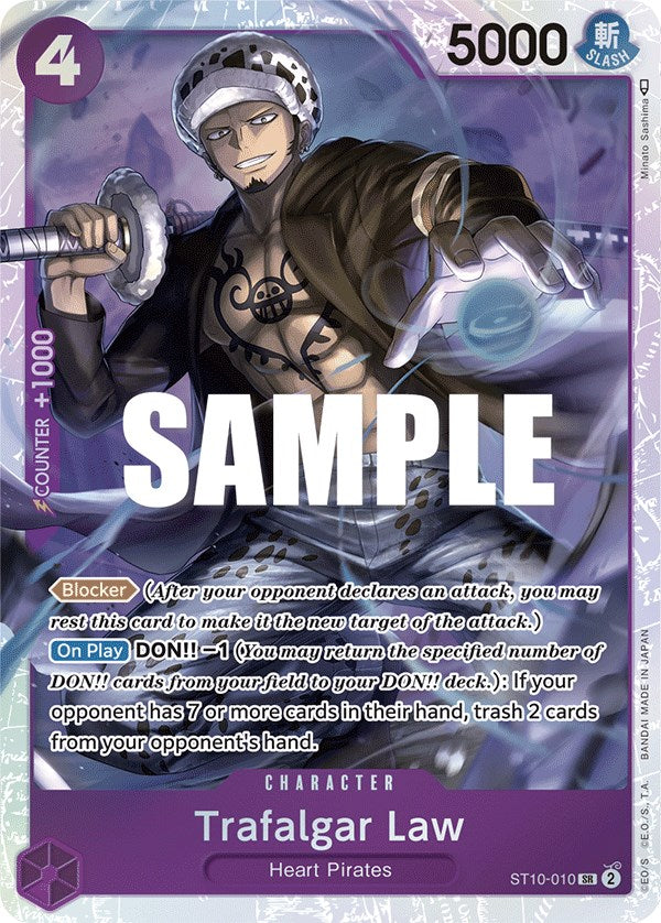 Trafalgar Law [Ultra Deck - The Three Captains] | Event Horizon Hobbies CA