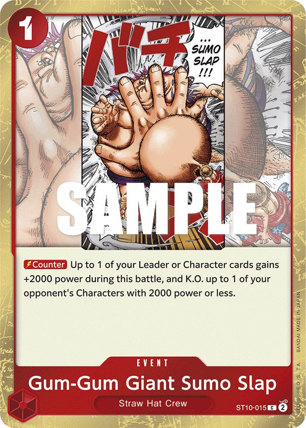 Gum-Gum Giant Sumo Slap [Ultra Deck - The Three Captains] | Event Horizon Hobbies CA