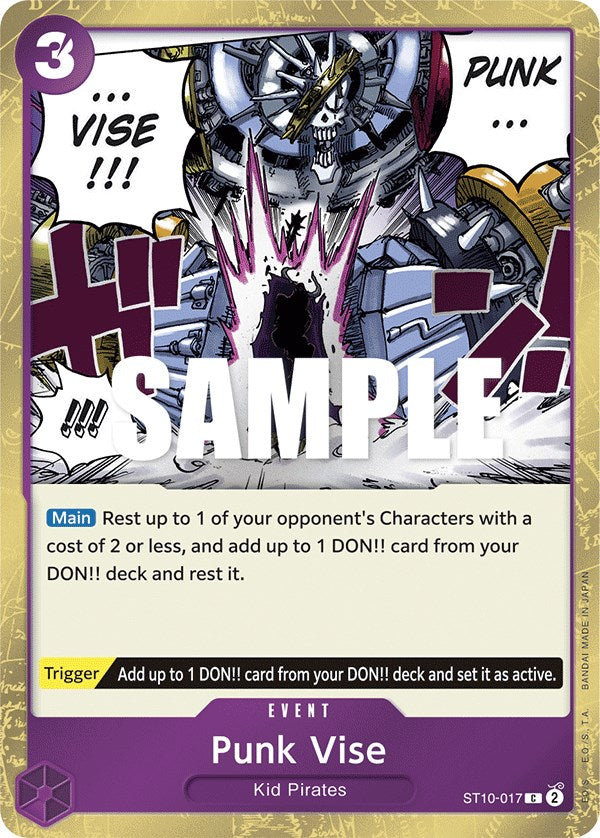 Punk Vise [Ultra Deck - The Three Captains] | Event Horizon Hobbies CA