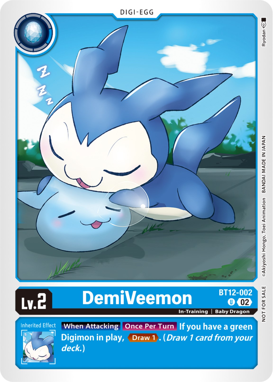 DemiVeemon [BT12-002] (NYCC 2023 Demo Deck) [Across Time] | Event Horizon Hobbies CA