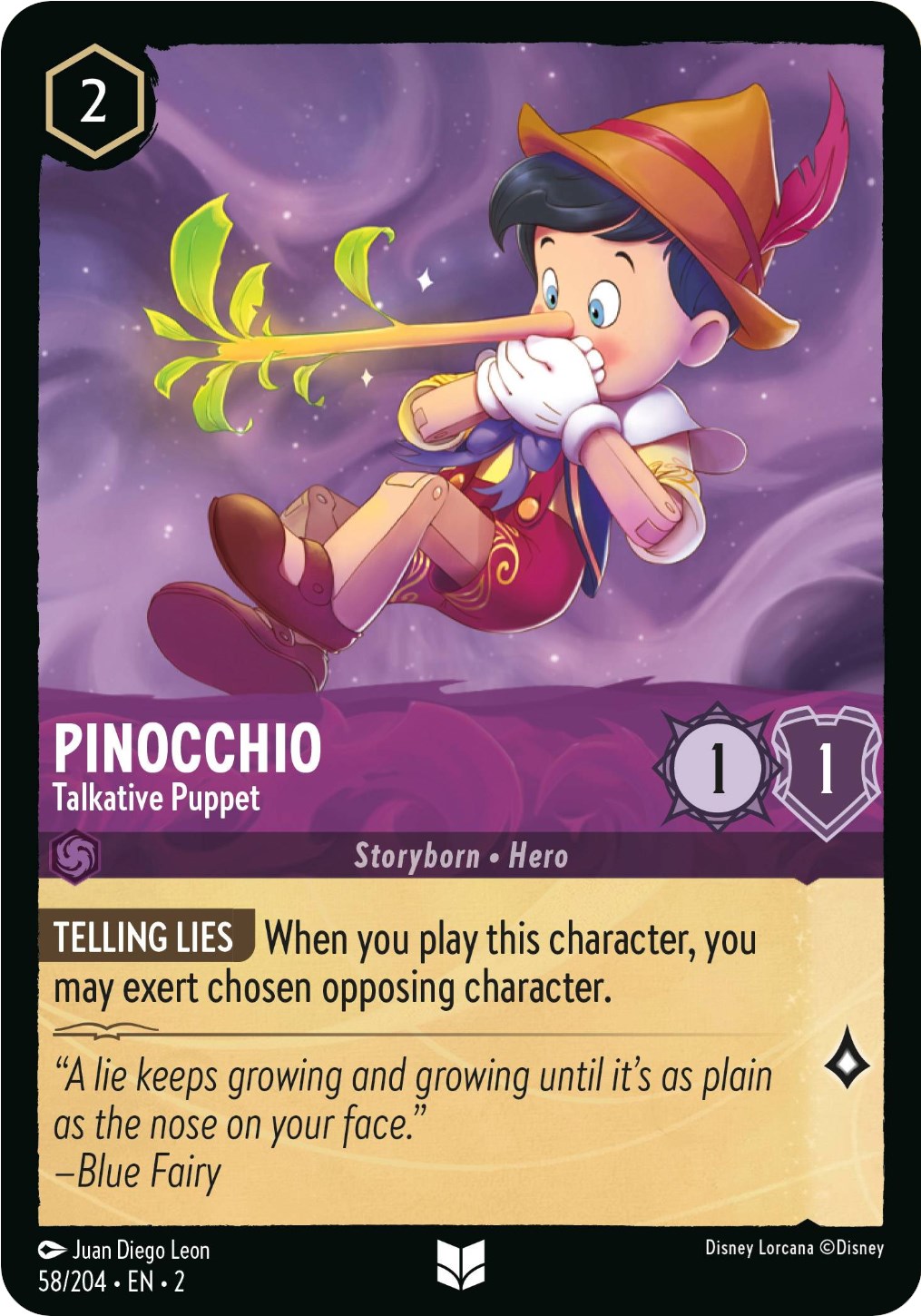 Pinocchio - Talkative Puppet (58/204) [Rise of the Floodborn] | Event Horizon Hobbies CA