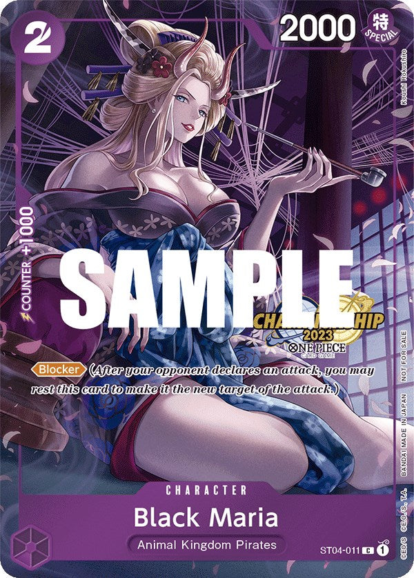 Black Maria (CS 2023 Celebration Pack) [One Piece Promotion Cards] | Event Horizon Hobbies CA