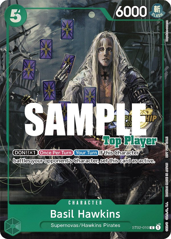 Basil Hawkins (CS 2023 Top Players Pack) [One Piece Promotion Cards] | Event Horizon Hobbies CA