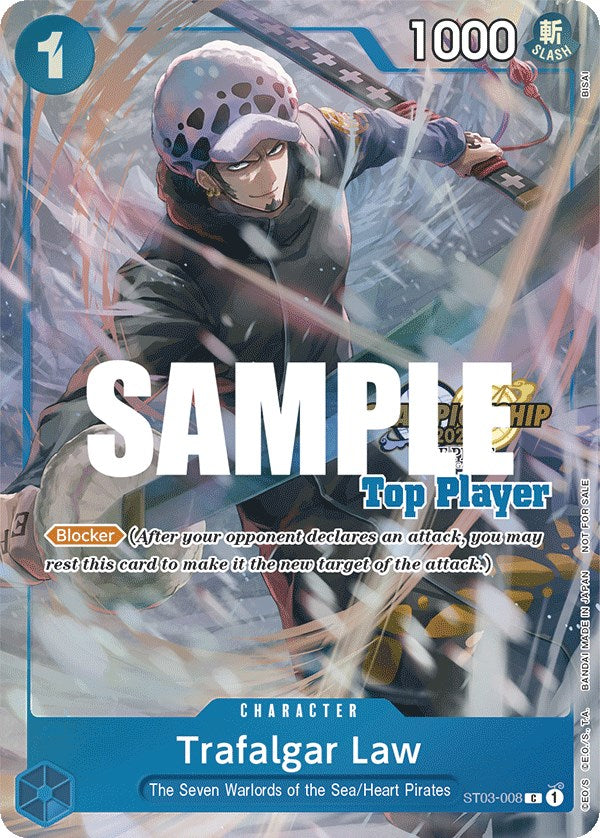 Trafalgar Law (CS 2023 Top Players Pack) [One Piece Promotion Cards] | Event Horizon Hobbies CA