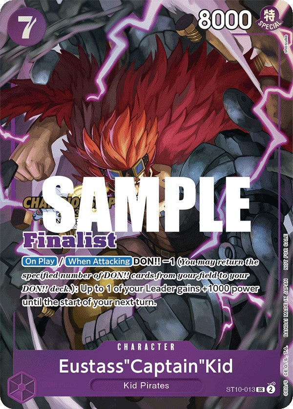 Eustass"Captain"Kid (CS 2023 Top Players Pack) [Finalist] [One Piece Promotion Cards] | Event Horizon Hobbies CA