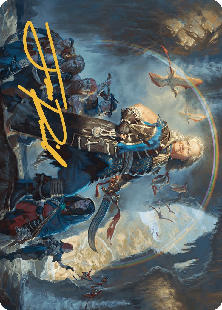 Admiral Brass, Unsinkable Art Card (Gold-Stamped Signature) [The Lost Caverns of Ixalan Art Series] | Event Horizon Hobbies CA