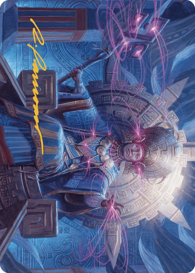 Akal Pakal, First Among Equals Art Card (8/81) (Gold-Stamped Signature) [The Lost Caverns of Ixalan Art Series] | Event Horizon Hobbies CA